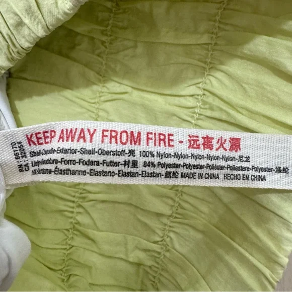 Free People Movement The Way Home Shorts Women's Large Pomelo Yellow High Waist - Picture 15 of 15